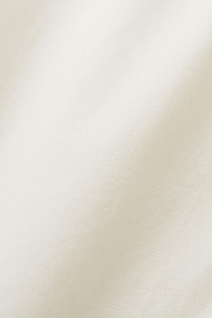 Mini shirt dress, 100% cotton, OFF WHITE, detail image number 5