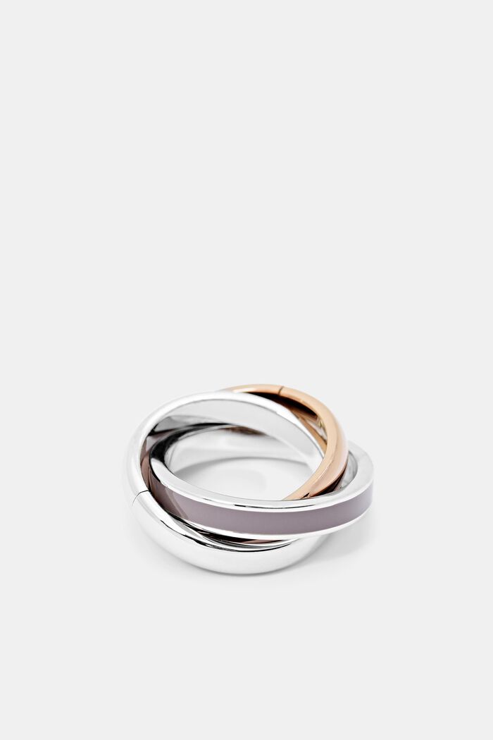 Stainless steel ring trio