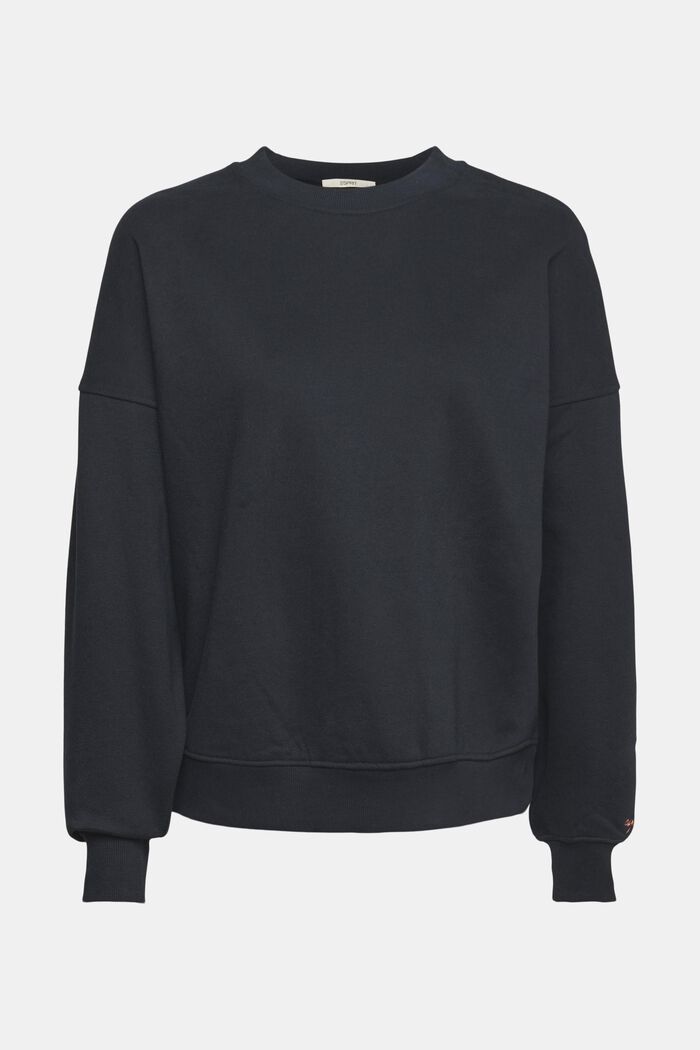 Relaxed fit Sweatshirt, BLACK, overview