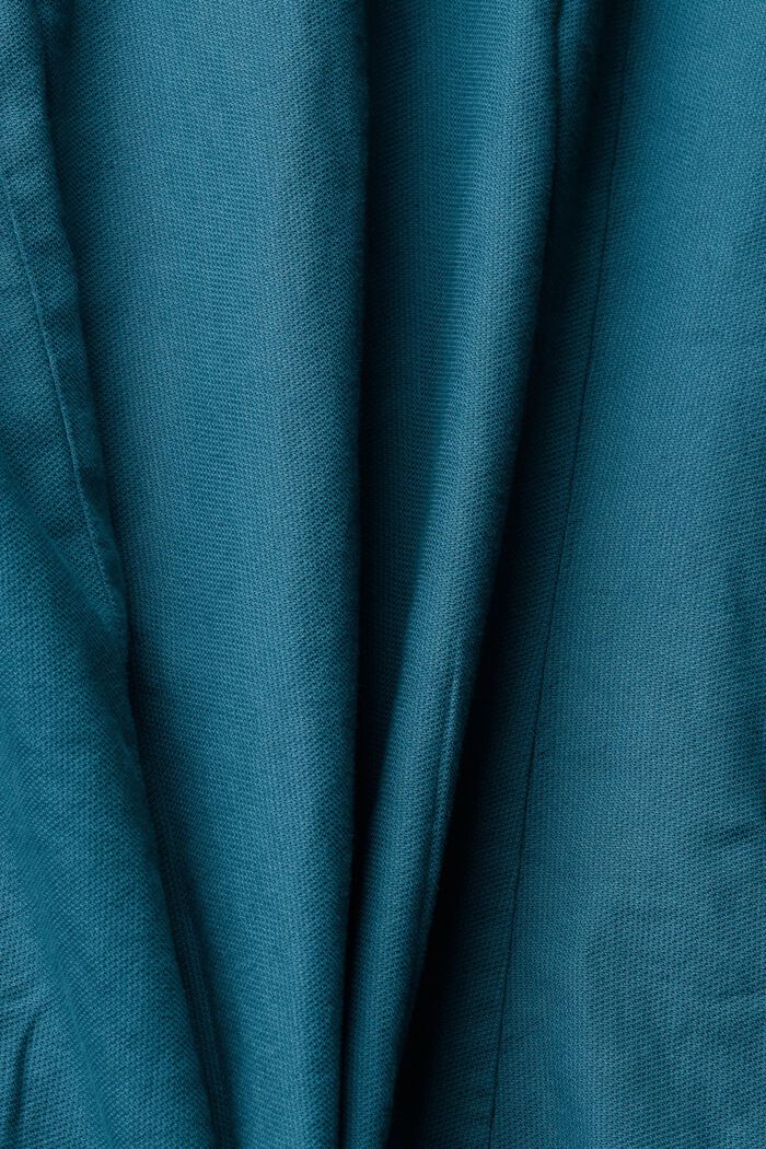 Button down cotton shirt, DARK TURQUOISE, detail image number 5