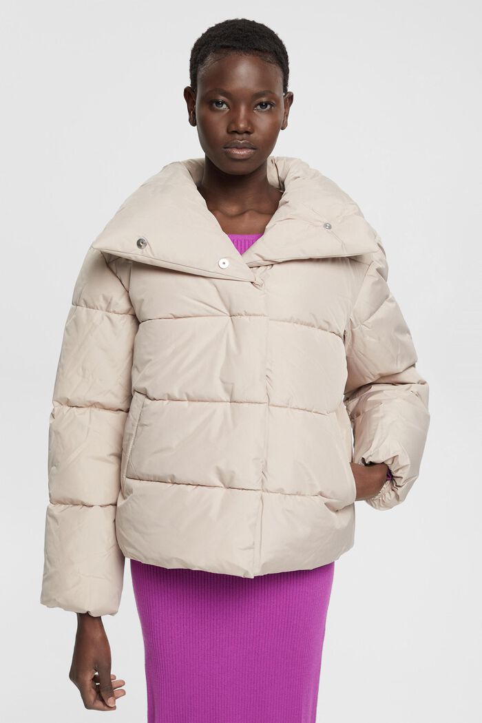 Quilted puffer jacket
