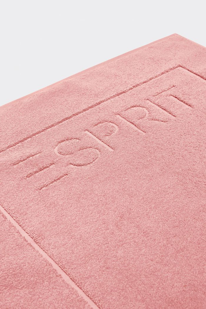 Terrycloth bath mat made of 100% cotton, ROSE, detail image number 2