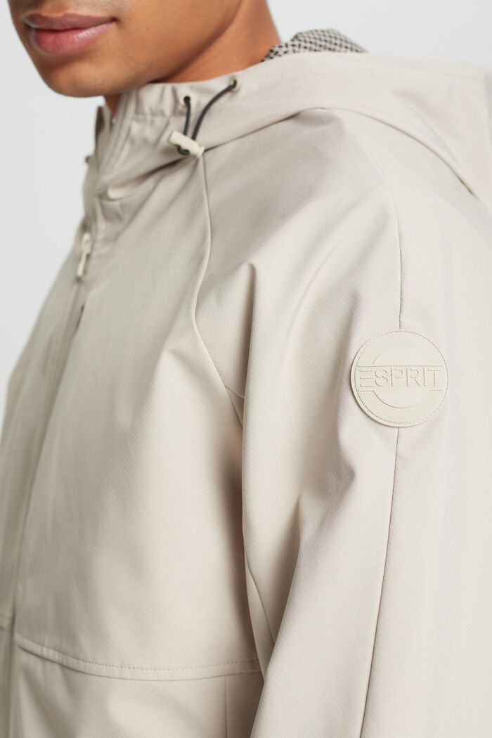 Hooded Softshell Jacket, SAND, detail image number 3