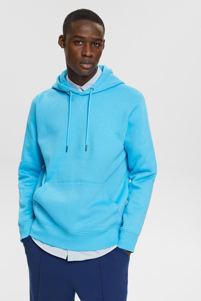 ESPRIT - Hooded sweatshirt made of recycled material at our online shop