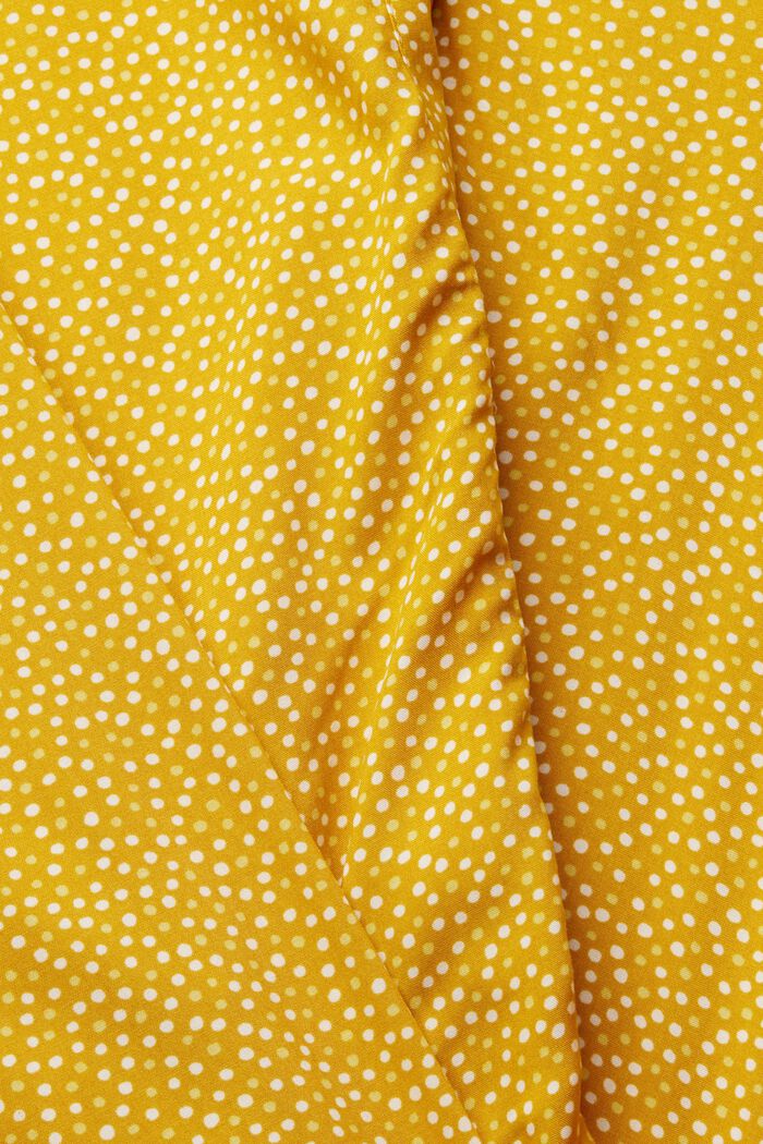 Pyjamas with polka dot pattern, LENZING™ ECOVERO™, HONEY YELLOW, detail image number 1
