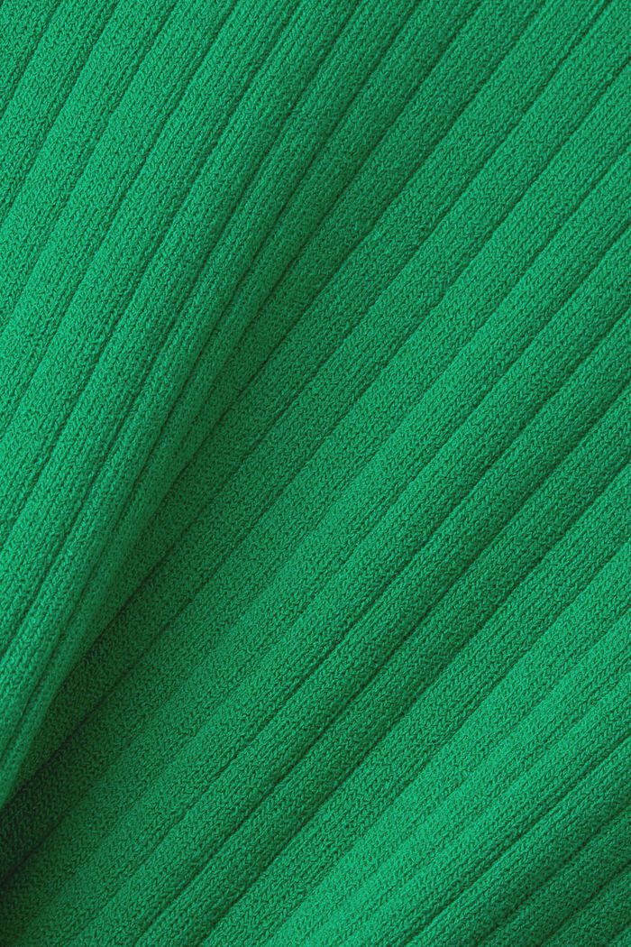 Crewneck colour block jumper, EMERALD GREEN, detail image number 5