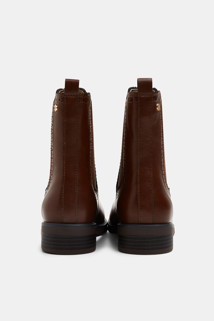 Faux leather Chelsea boots, CAMEL, detail image number 4