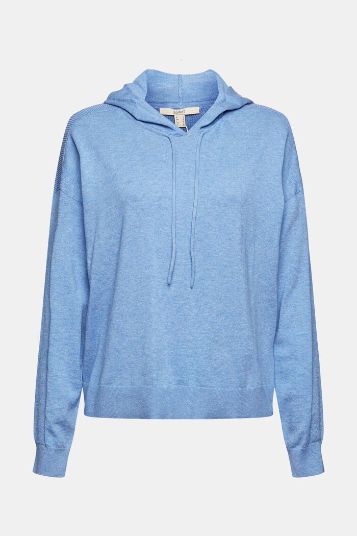 Hooded jumper, 100% cotton