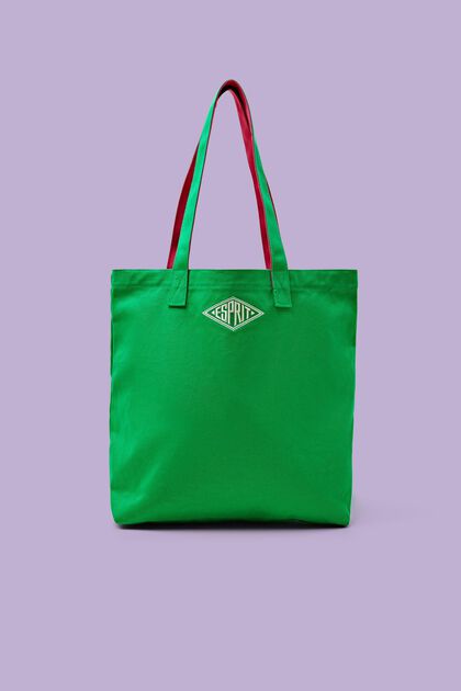 Logo Cotton Tote Bag