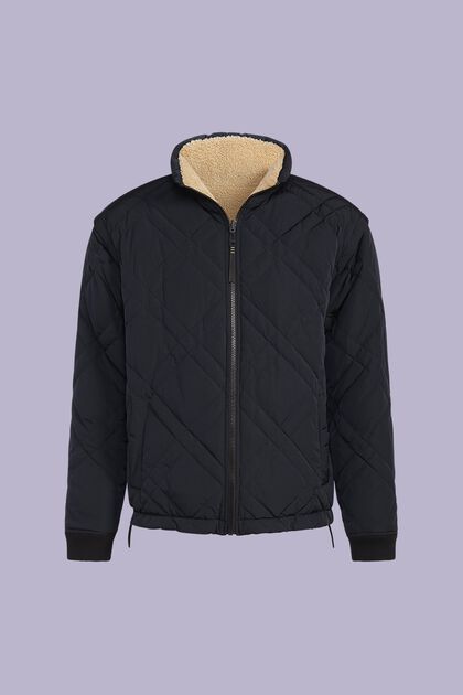 Reversible Detachable Quilted Jacket
