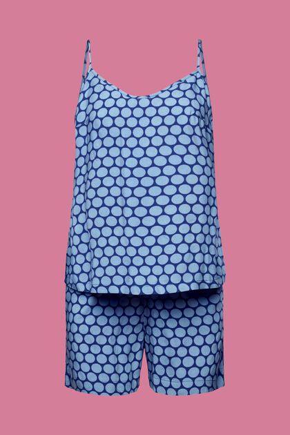 Short pyjamas with polka dot print