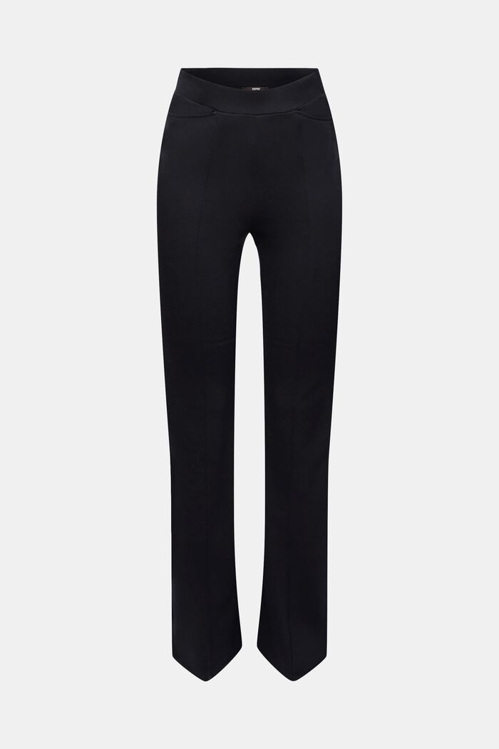 Kick flared trousers, BLACK, detail image number 6