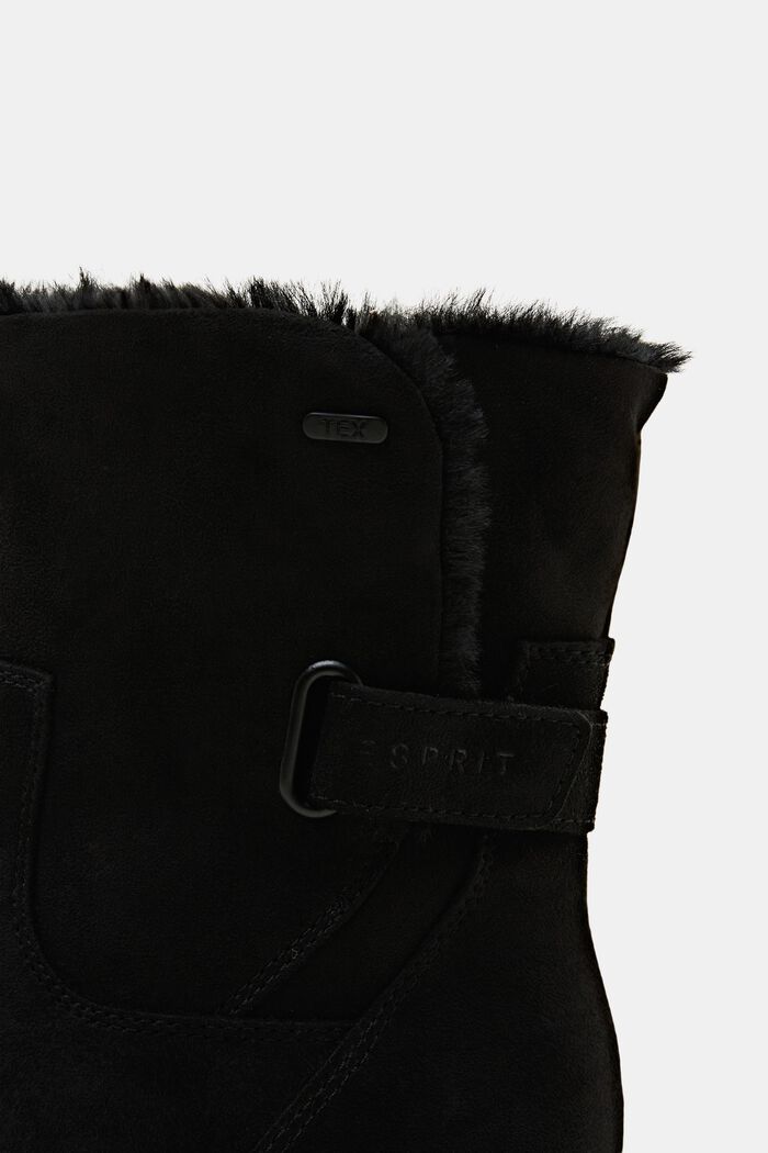 Faux suede boots, BLACK, detail image number 2