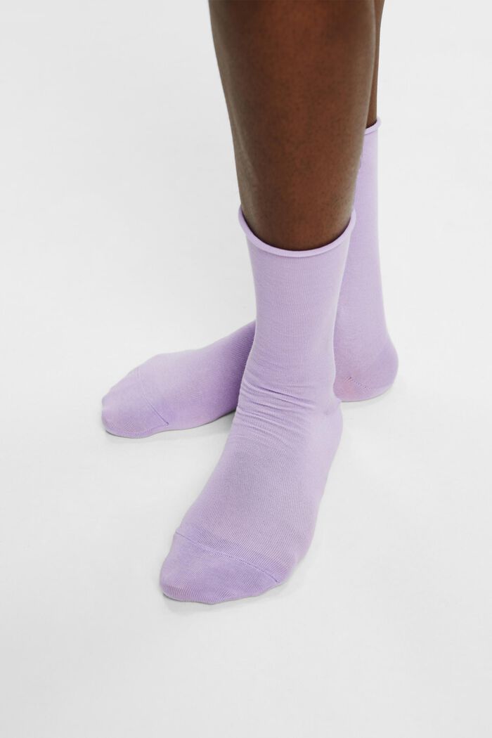 2-Pack Chunky Knit Socks, LUPINE, detail image number 1