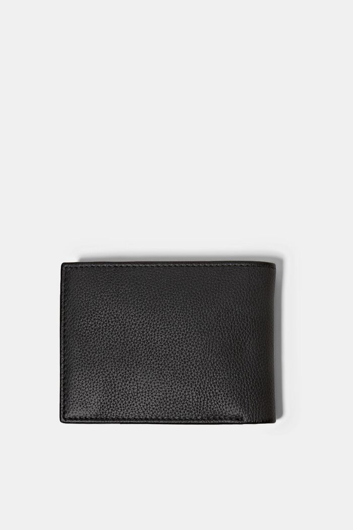 Leather wallet, BLACK, detail image number 1