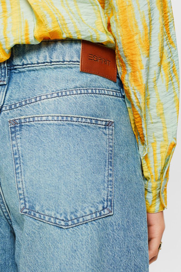 High-Rise Retro Loose Jeans, BLUE LIGHT WASHED, detail image number 3