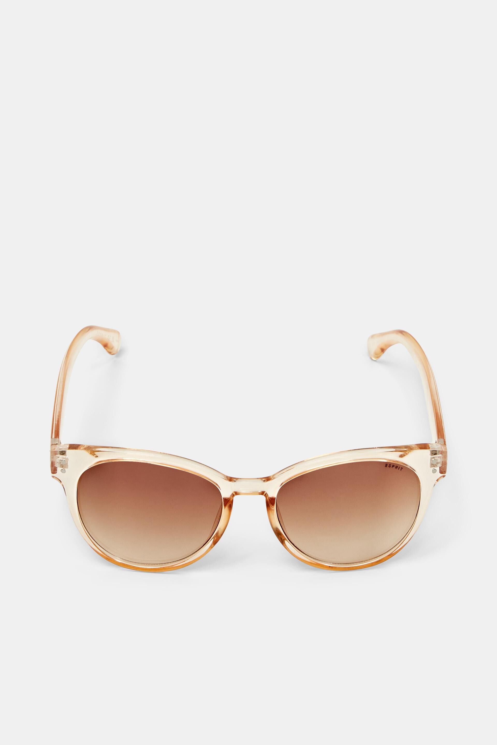 Havana - Matte Translucent Clear Frame Sunglasses