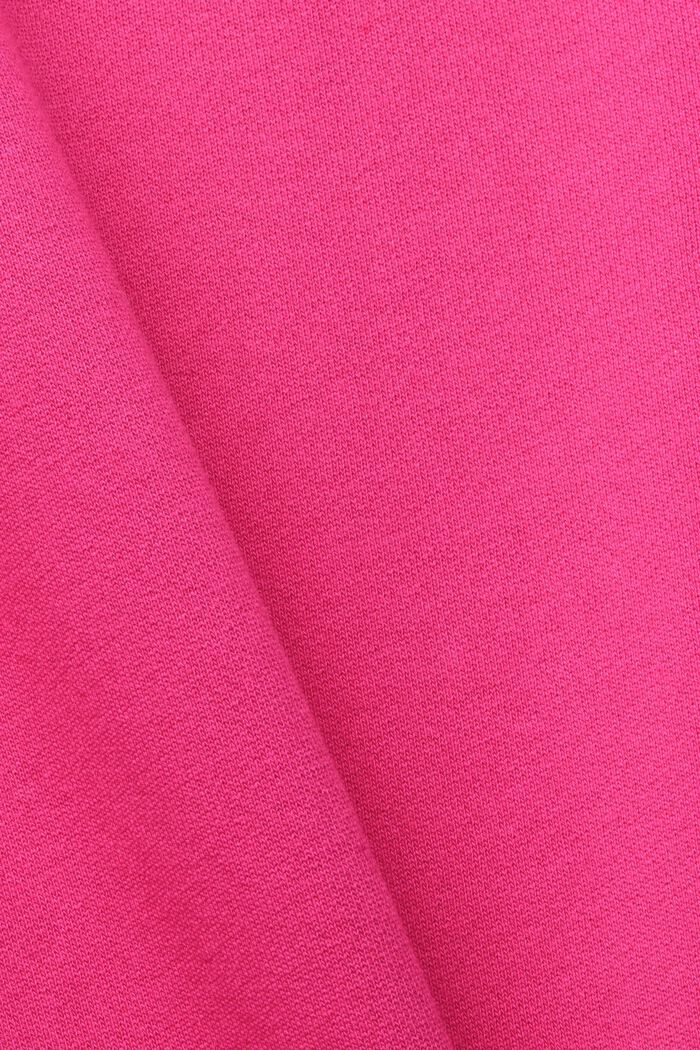 Sweatshirt with embroidery, PINK FUCHSIA, detail image number 1