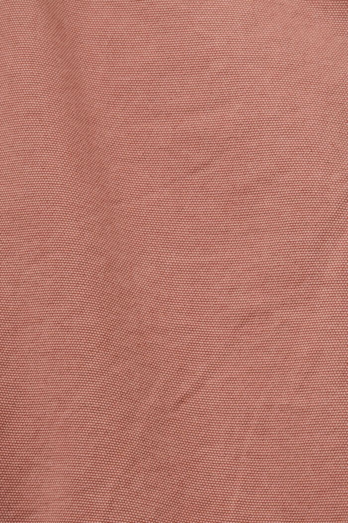 Cargo shorts, 100% cotton, DARK OLD PINK, detail image number 6