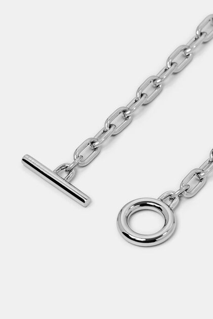 Stainless-steel link bracelet