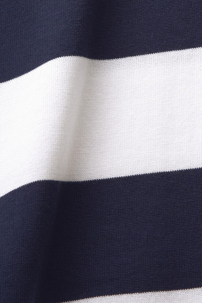 Striped Sleeveless Sweater, NAVY, detail image number 4