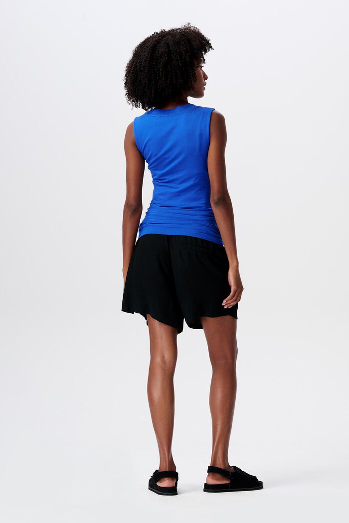 MATERNITY Under-The-Belly Shorts, DEEP BLACK, detail image number 2