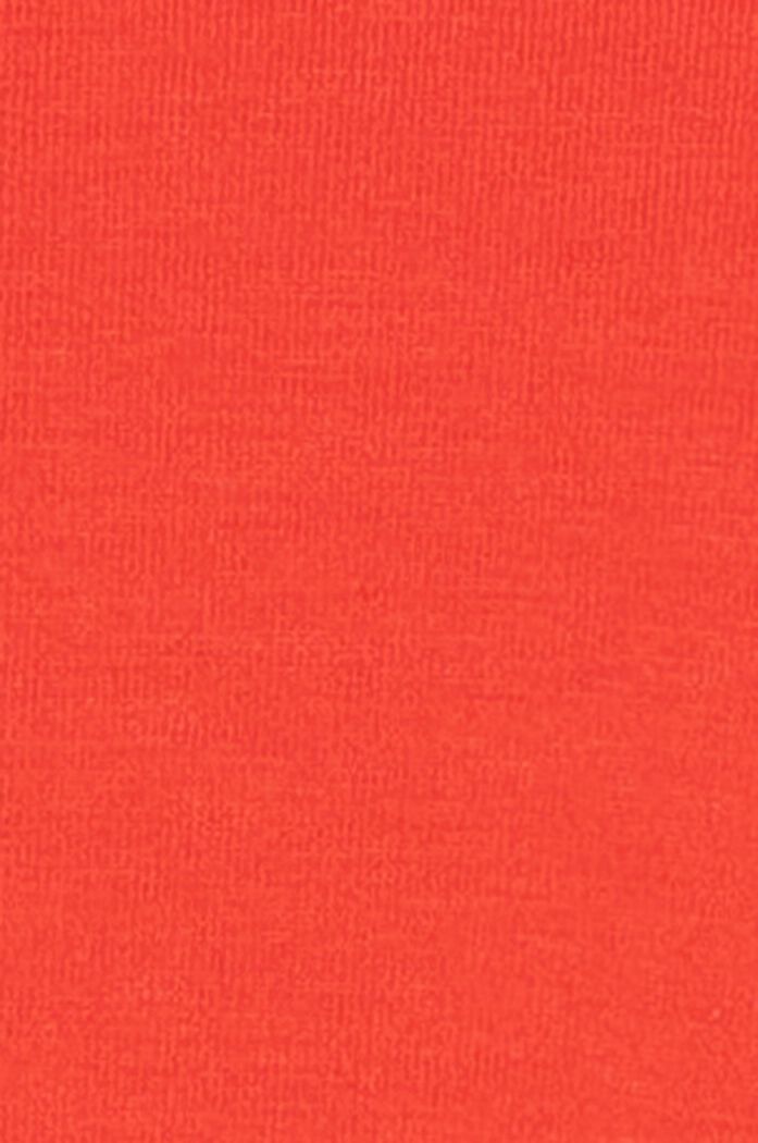 Jersey polo shirt dress, RED, detail image number 3