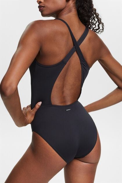 Made of recycled material: unpadded swimsuit