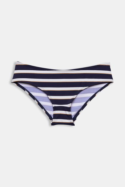 Striped hipster bikini bottoms