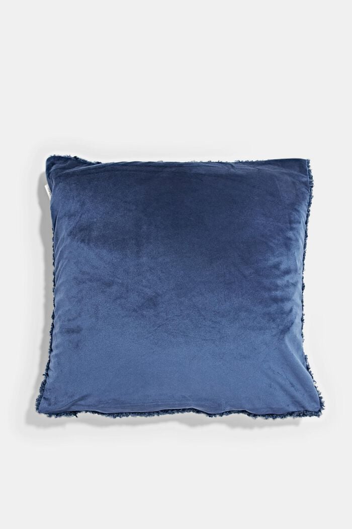 Plush cushion cover, NAVY, detail image number 2