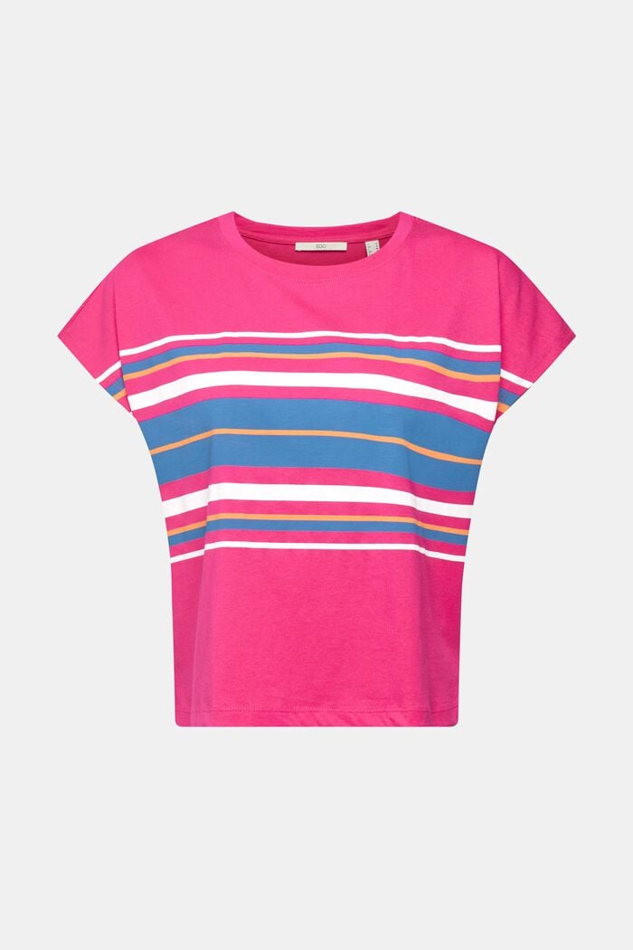 Striped print t-shirt