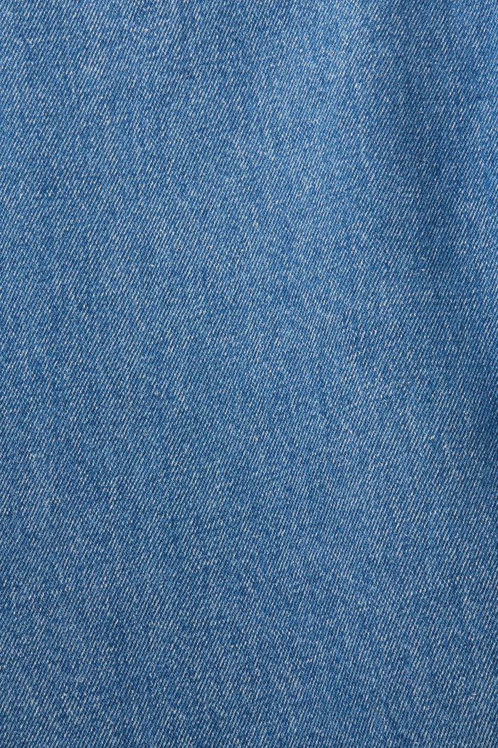 Jogger-style denim jeans, BLUE LIGHT WASHED, detail image number 6