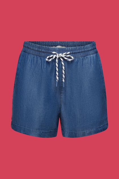 Pull-on jeans shorts, TENCEL™