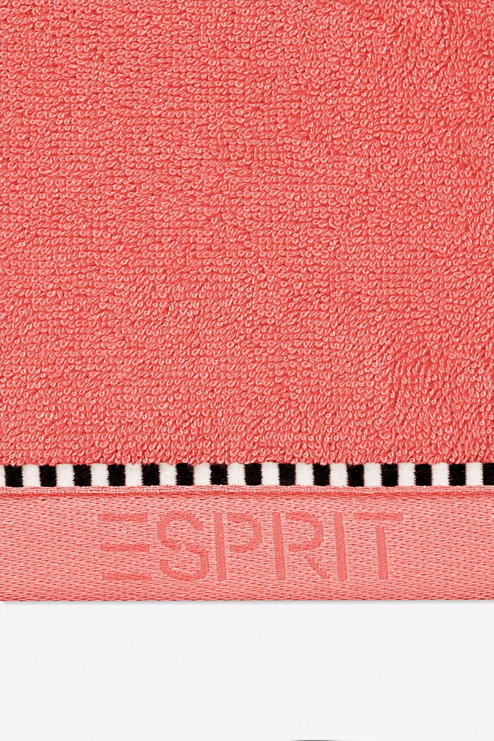 With TENCEL™: terry cloth towel collection, CORAL, detail image number 1