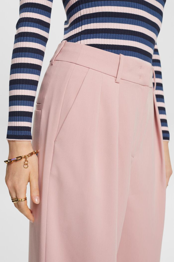 Woven Wide Leg Pants, OLD PINK, detail image number 2