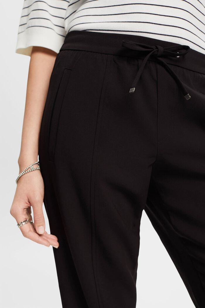 Jogger style trousers, BLACK, detail image number 2