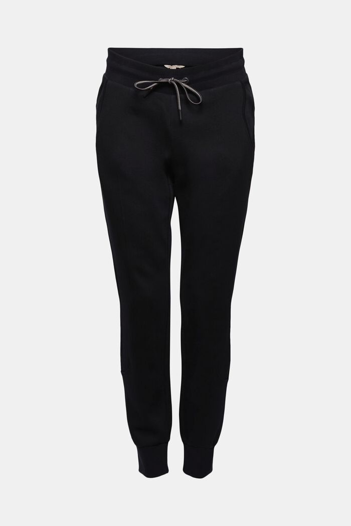 Tracksuit bottoms made of blended organic cotton