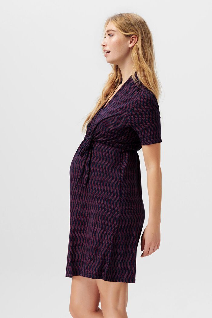 ESPRIT - Patterned jersey dress with nursing function at our online shop