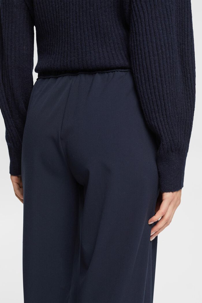 Wide leg trousers, NAVY, detail image number 3