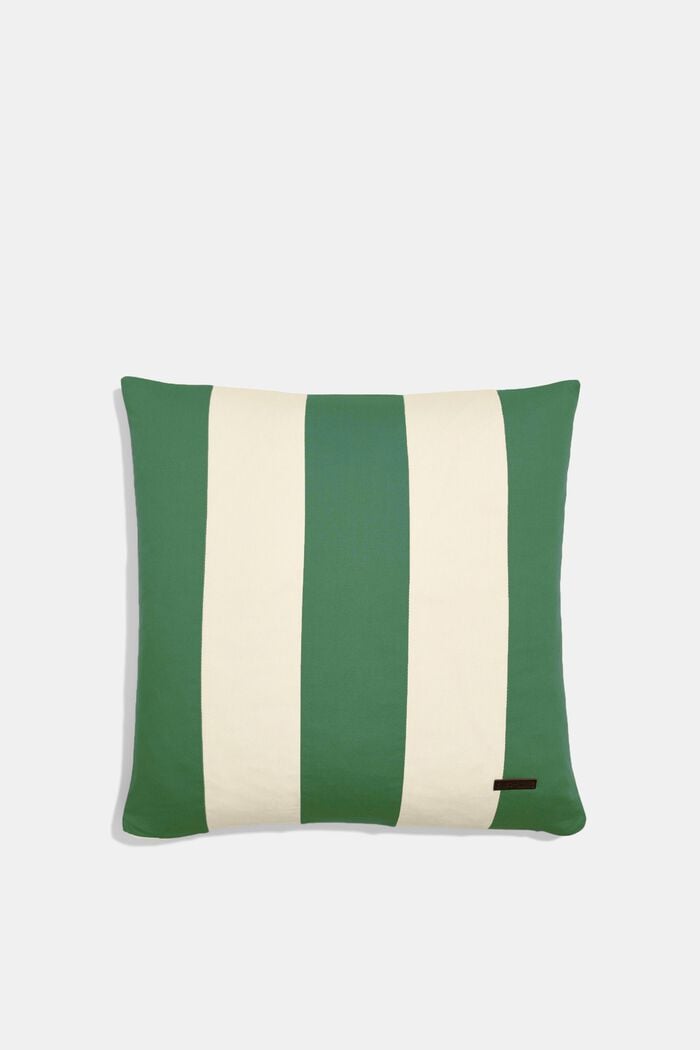 Striped cushion cover made of 100% cotton