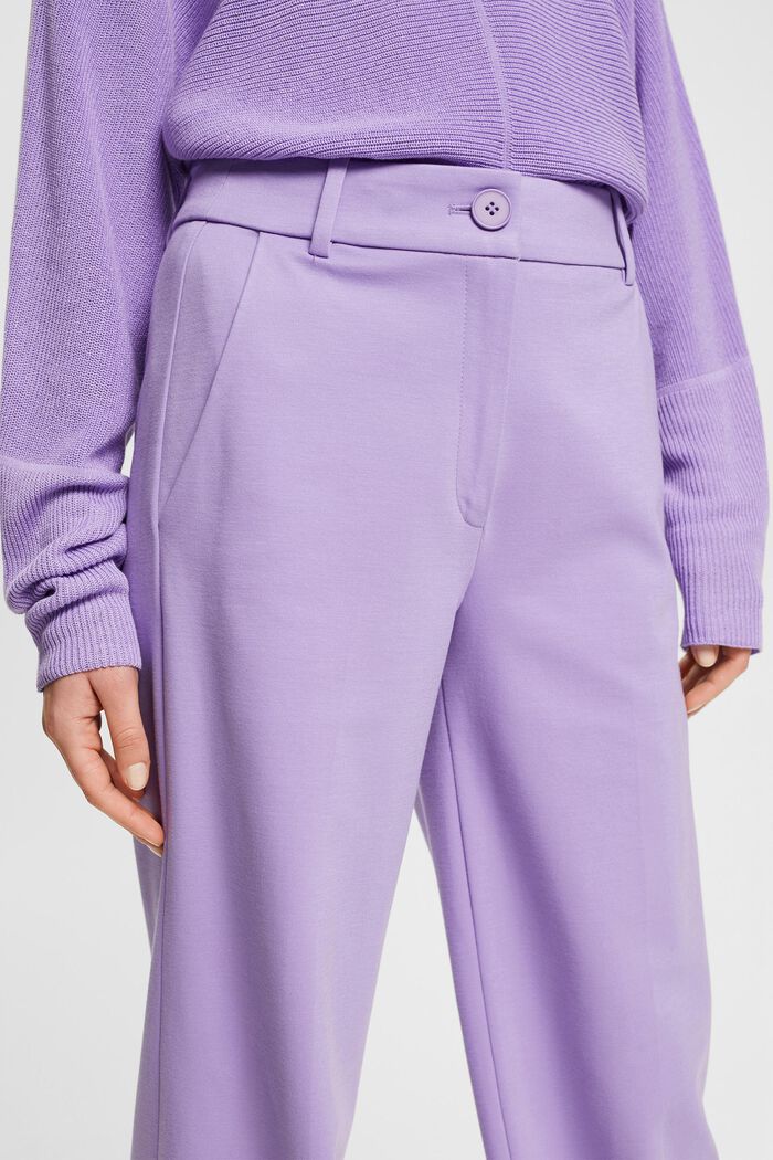 SPORTY PUNTO Mix & Match straight leg trousers, LAVENDER, detail image number 2