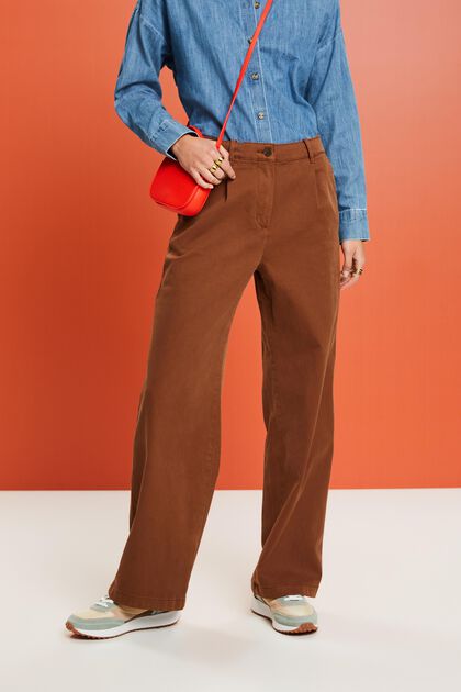 High-Rise Wide-Fit Chino