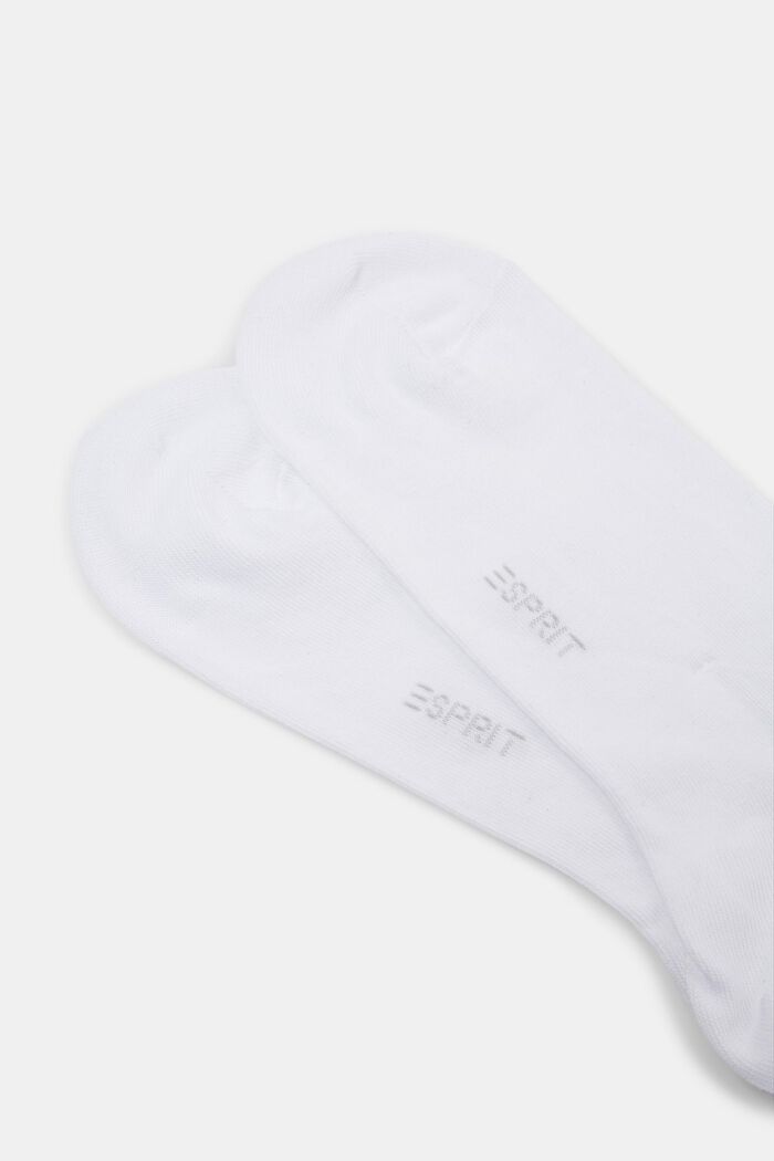 2-Pack Knit Socks, WHITE, detail image number 2