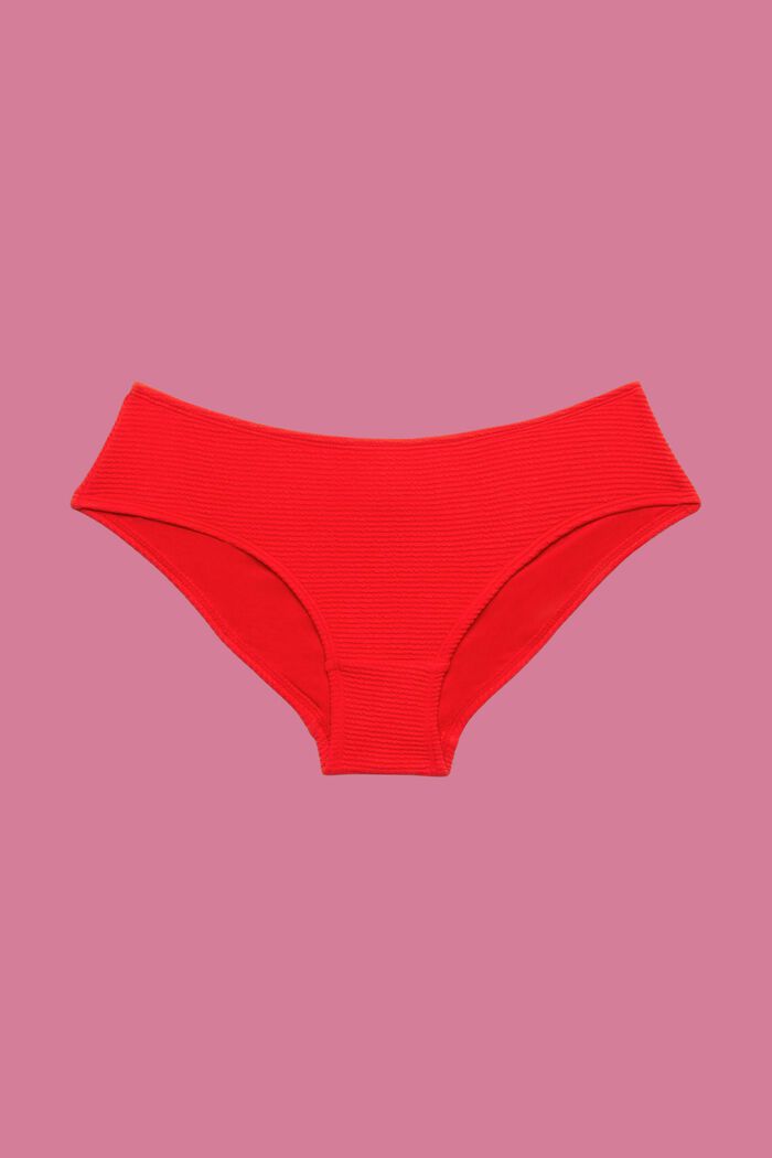 Hipster-style bikini bottoms, RED, detail image number 4